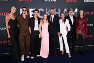 The Beckham family in 2023 (Image via Getty)